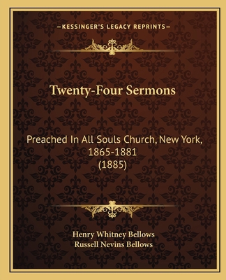 Twenty-Four Sermons: Preached In All Souls Chur... 1165161702 Book Cover