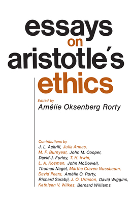 Essays on Aristotle's Ethics: Volume 2 B001V7MR7A Book Cover