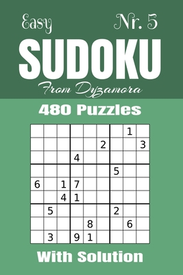 Easy Sudoku Nr.5: 480 puzzles with solution 1695747062 Book Cover