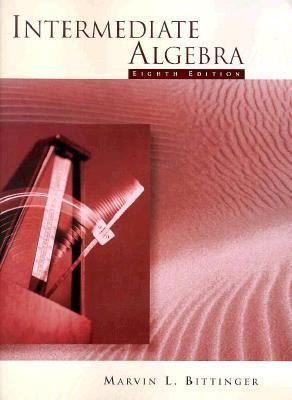 Intermediate Algebra 0201959607 Book Cover