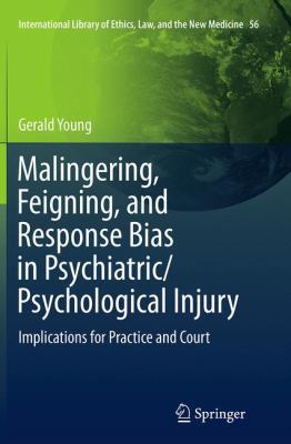 Malingering, Feigning, and Response Bias in Psy... 9402406719 Book Cover