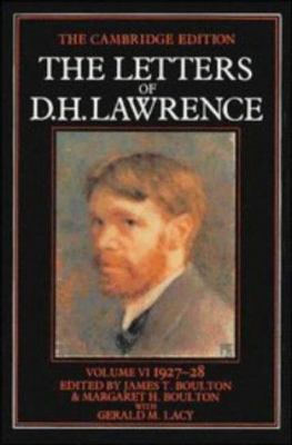 The Letters of D. H. Lawrence: Volume 6, March ... 0521231159 Book Cover