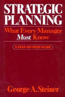 Stategic Planning 0029311101 Book Cover
