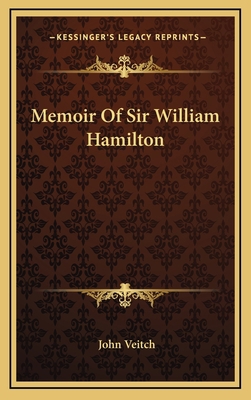 Memoir of Sir William Hamilton 1163471577 Book Cover