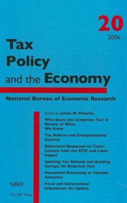 Tax Policy and the Economy: Volume 20 0262162407 Book Cover