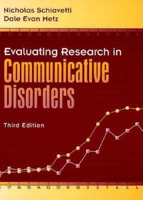 Evaluating Research in Communicative Disorders 020519396X Book Cover