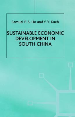 Sustainable Economic Development in South China 0333772806 Book Cover