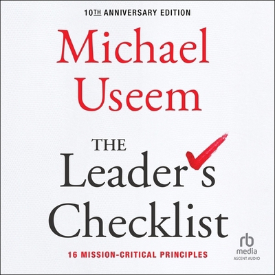 The Leader's Checklist, 10th Anniversary Editio...            Book Cover