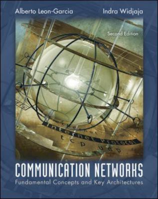 Communication Networks: Fundamental Concepts an... 0071198482 Book Cover