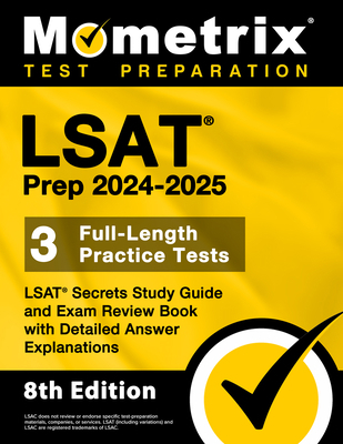 LSAT Prep 2024-2025 - 3 Full-Length Practice Te... 1516725115 Book Cover