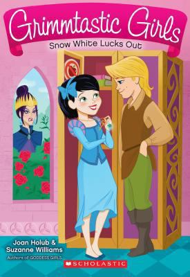 Snow White Lucks Out (Grimmtastic Girls #3) 0545519853 Book Cover