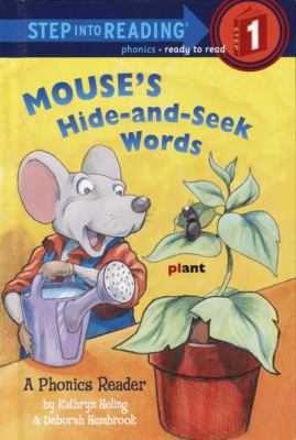 Mouse's Hide-And-Seek Words 0375921850 Book Cover