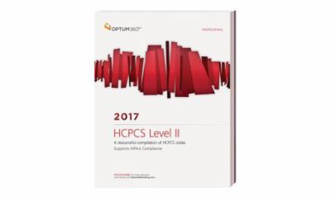 HCPCS Level II 2017 Professional 1622542045 Book Cover