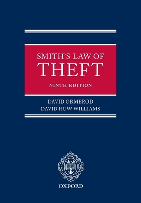 Smith: The Law of Theft 0199299897 Book Cover