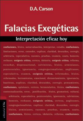 Falacias Exegeticas: Interpretacion Eficaz Hoy [Spanish] 8482675621 Book Cover