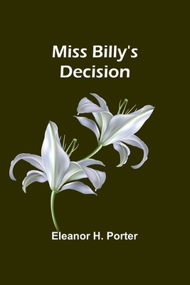 Miss Billy's Decision 9357724249 Book Cover