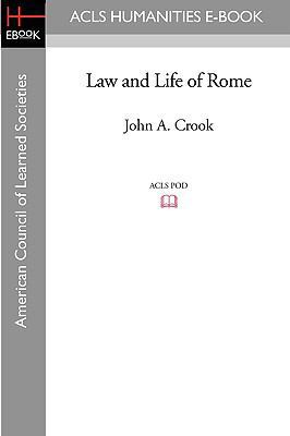 Law and Life of Rome 1597405337 Book Cover