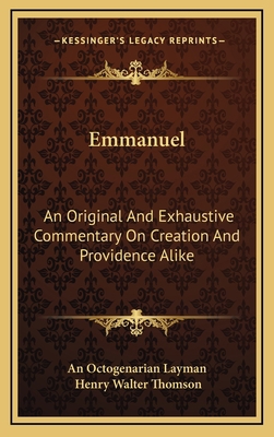 Emmanuel: An Original and Exhaustive Commentary... 1163532312 Book Cover