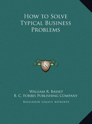 How to Solve Typical Business Problems 1169743072 Book Cover