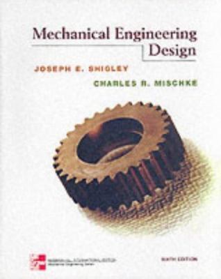Mechanical Engineering Design 0071181865 Book Cover