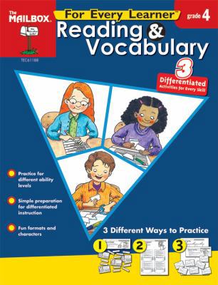 For Every Learner: Reading & Vocabulary (Gr. 4) 1562348663 Book Cover