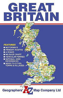 Great Britain Road Map 1843485486 Book Cover