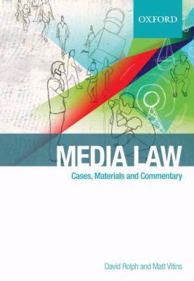 Media Law: Cases & Commentary 0195559134 Book Cover