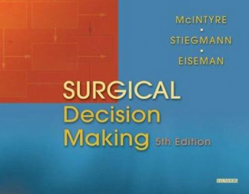 Surgical Decision Making 0721602908 Book Cover