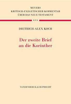 Der Zweite Korintherbrief [German] 2841744191 Book Cover