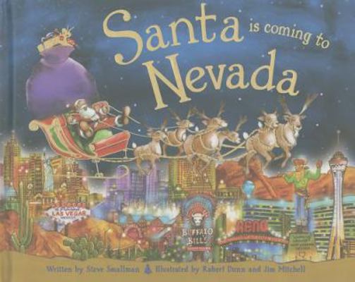 Santa Is Coming to Nevada 1402295235 Book Cover