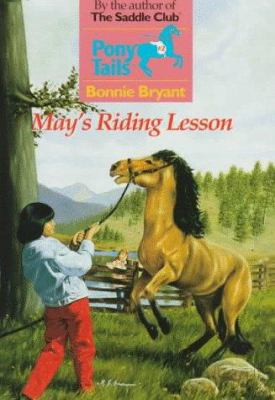 MAY'S RIDING LESSON (Pony Tails) 0553482564 Book Cover