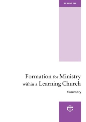 Formation for Ministry Within a Learning Church... 0715143549 Book Cover