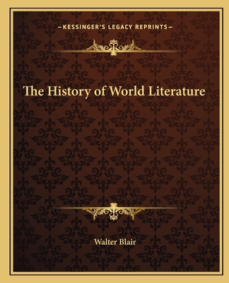 The History of World Literature 1162766077 Book Cover