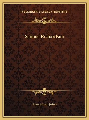 Samuel Richardson 1169488951 Book Cover