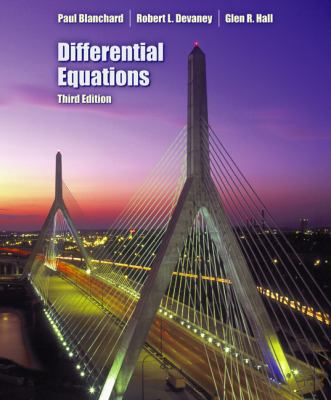 Differential Equations [With CDROM] 0495012653 Book Cover
