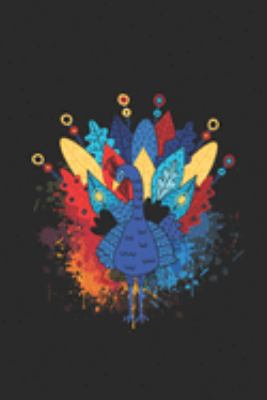Colorful Peacock: Peacocks Notebook, Blank Lined (6" x 9" - 120 pages) ~ Animal Themed Notebook for Daily Journal, Diary, and Gift