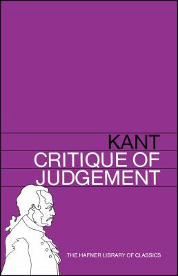 Critique of Judgement 0028475003 Book Cover