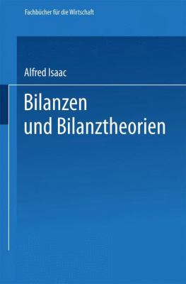 Bilanzen Und Bilanztheorien [German] 3663127354 Book Cover