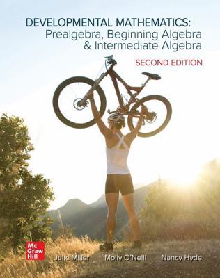Mhe High School Developmental Mathematics: Prea... 1264401426 Book Cover