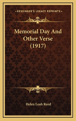 Memorial Day And Other Verse (1917) 1168857139 Book Cover
