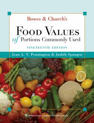 Bowes and Church's Food Values of Portions Comm... B0074D41TW Book Cover