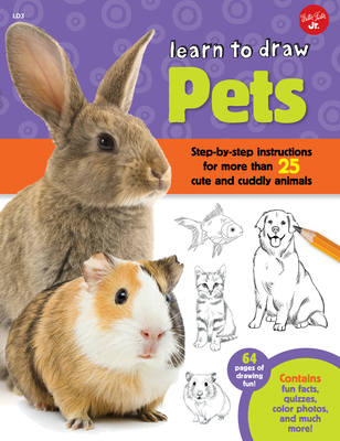 Learn to Draw Pets: Step-By-Step Instructions f... 1600584446 Book Cover
