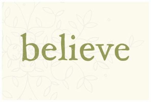 Believe 1932319859 Book Cover