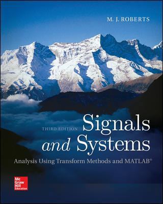 Signals and Systems: Analysis Using Transform M... 0073380687 Book Cover
