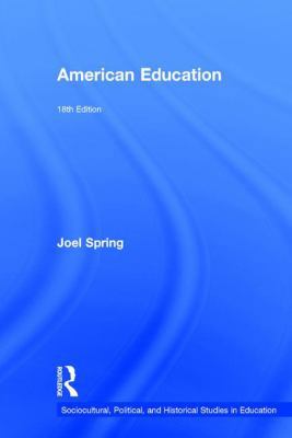 American Education 1138087238 Book Cover