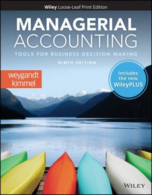 Managerial Accounting: Tools for Business Decis... 1119709571 Book Cover