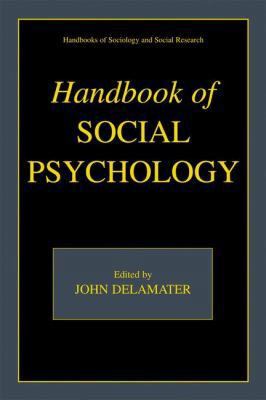 Handbook of Social Psychology 0306476959 Book Cover