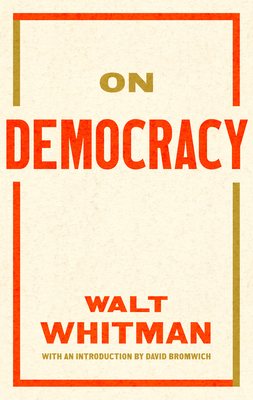 On Democracy 1598538462 Book Cover