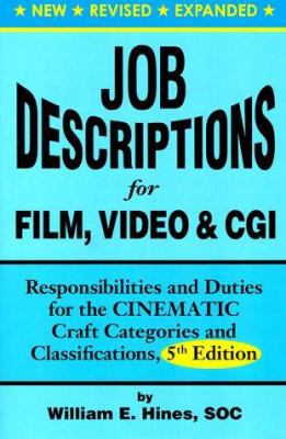 Job Descriptions for Film, Video & CGI (Compute... 0935873023 Book Cover