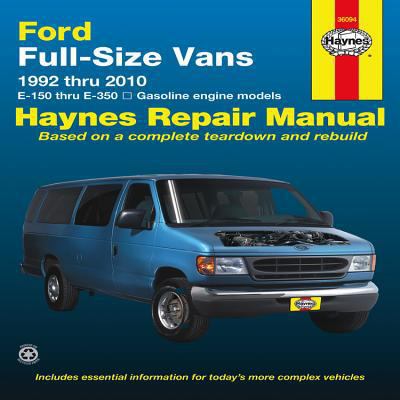 Haynes Ford Vans Automotive Repair Manual 1563929228 Book Cover